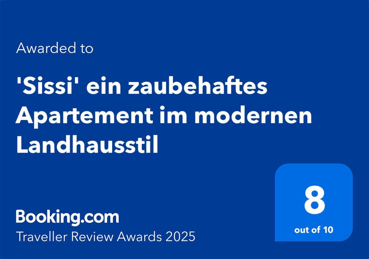 'Sissi' Ein Zaubehaftes Apartement Im Modernen Landhausstil Oberammergau Exterior photo